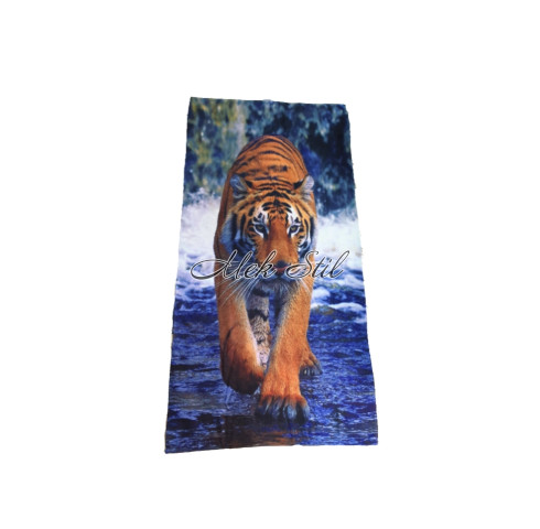 Плажна кърпа 3D - Тигър